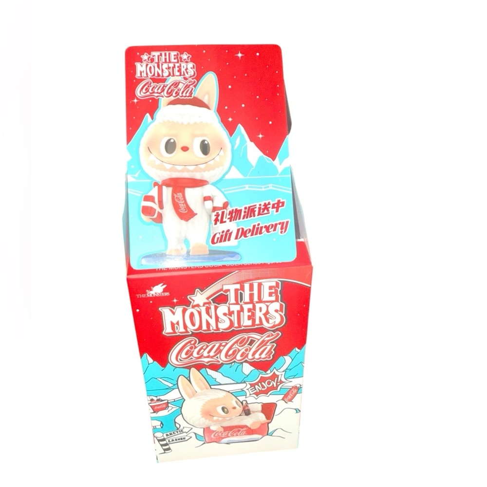 THE MONSTERS COCA-COLA Series Figures (Gift Delivery Labubu)